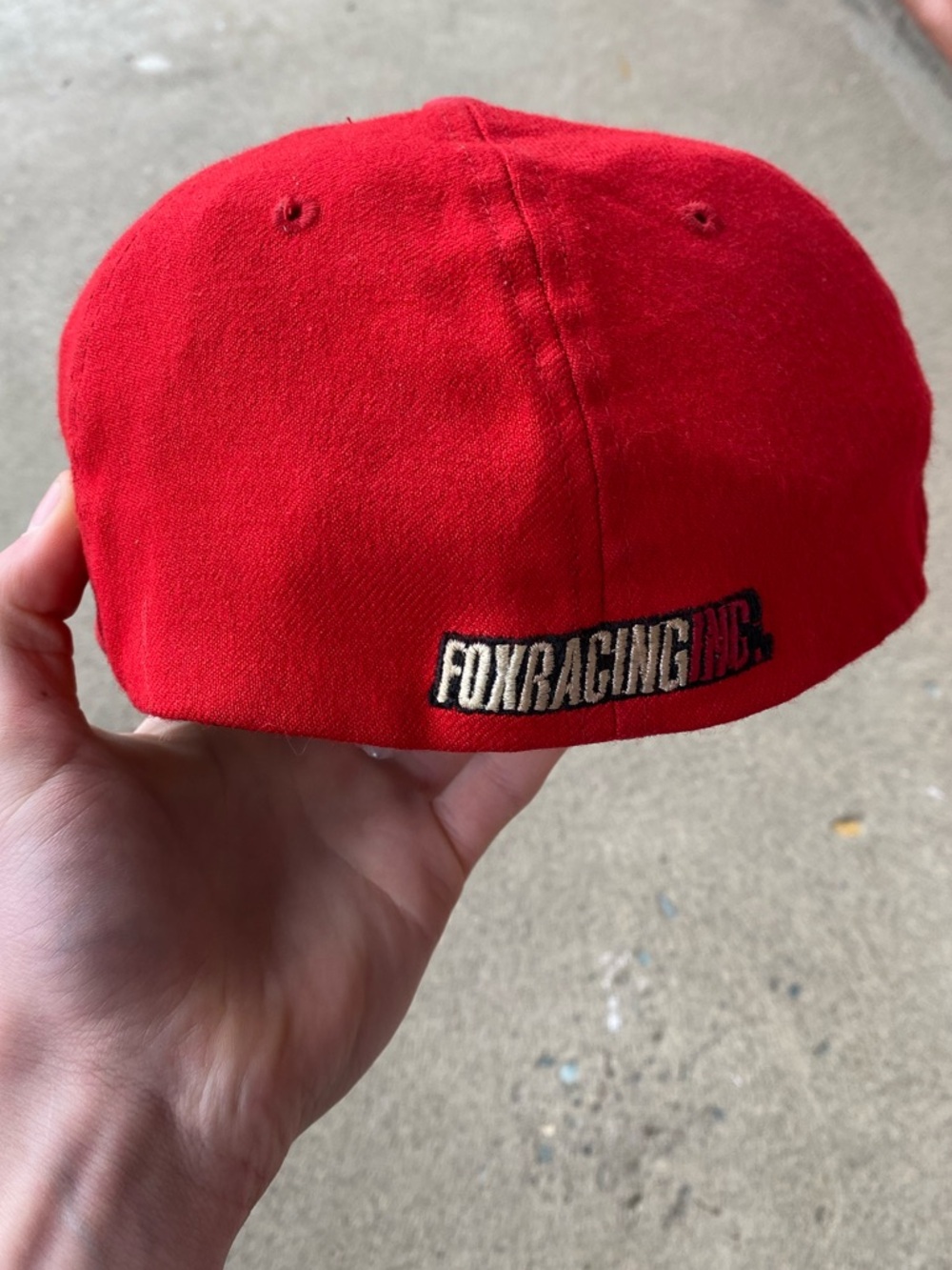 Y2k Fox Racing Embroidered Flexfit Cap - Picture 4 of 6